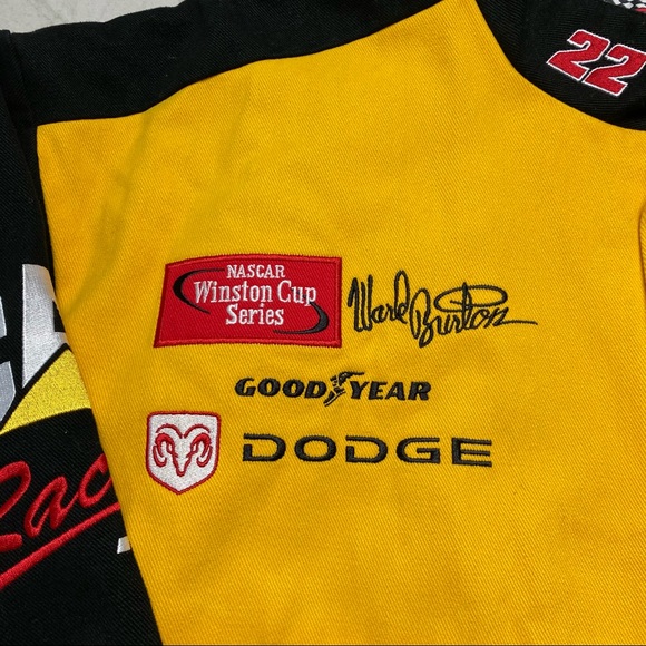 Vintage NASCAR CAT RACING JACKET EXCELLENT COND L - Picture 7 of 16